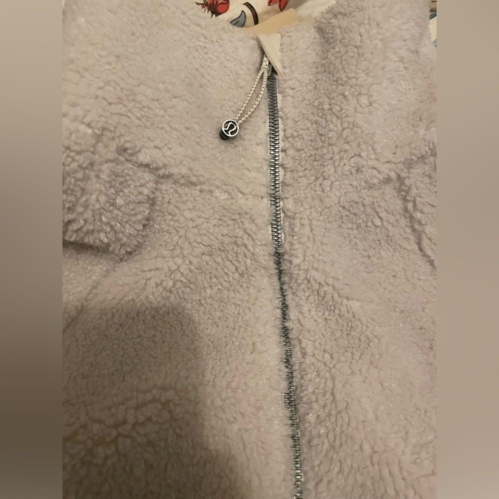 Lululemon 1/4 zip Sherpa jacket